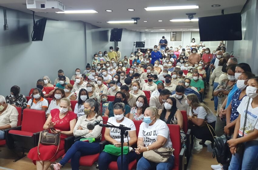Agentes de Combate a Endemias e os Agentes Comunitários de Saúde, realizam assembleia em Goiânia