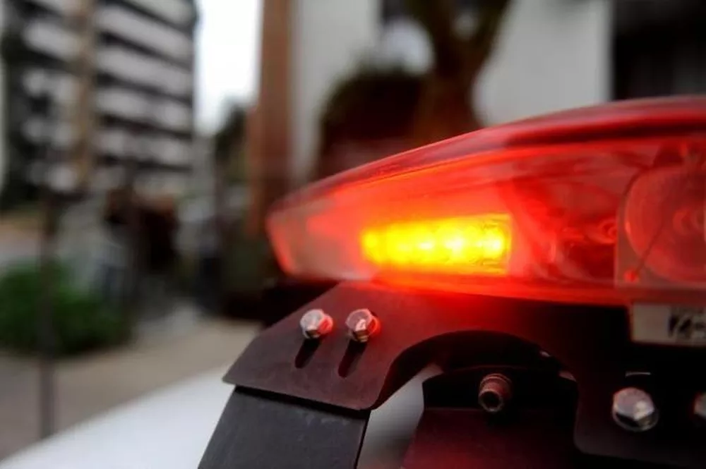 Criança é atropelada por ônibus enquanto andava de bicicleta em Itajaí.