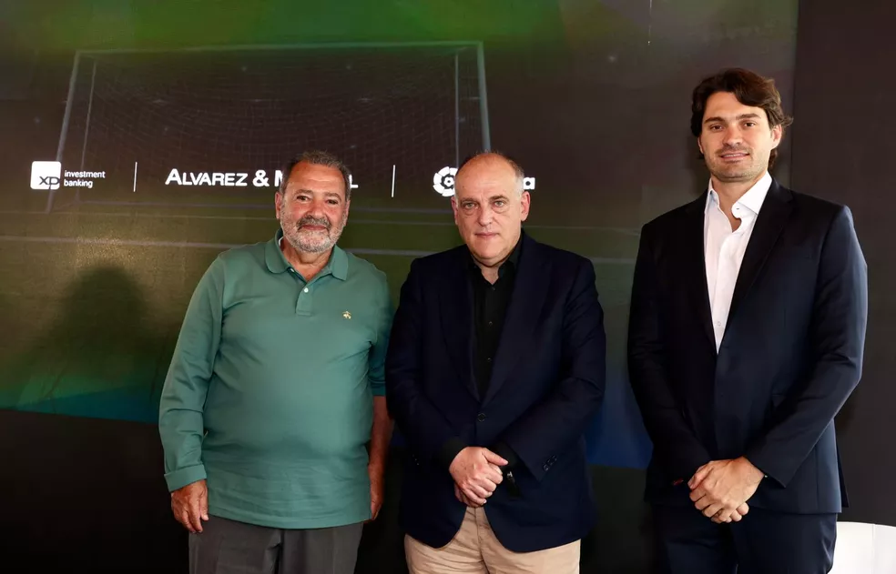 Presidente da LaLiga apresenta proposta de modelo de gestão da liga brasileira Presidente da LaLiga apresenta proposta de modelo de gestão da liga brasileira