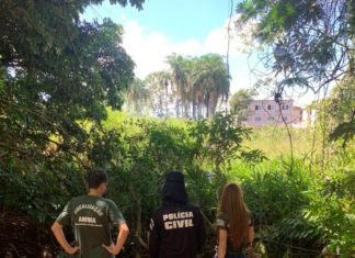 Operação Ressuscitando o Caveirinha: Dema encontra construções em APP no córrego de Goiânia Operação Ressuscitando o Caveirinha: Dema encontra construções em APP no córrego de Goiânia