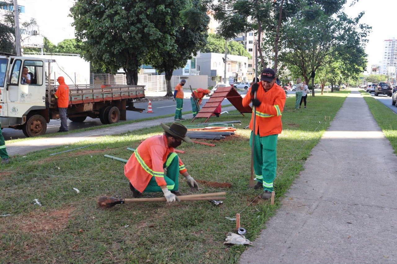 Prefeitura de Goiânia inicia obras de pet place em homenagem a jovem vítima de atropelamento fatal, no Setor Bela Vista Prefeitura de Goiânia inicia obras de pet place em homenagem a jovem vítima de atropelamento fatal, no Setor Bela Vista