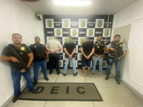 Gref/Deic e Cibernéticos desmantelam associação criminosa que tentou aplicar golpe em juízes e policiais civis Gref/Deic e Cibernéticos desmantelam associação criminosa que tentou aplicar golpe em juízes e policiais civis