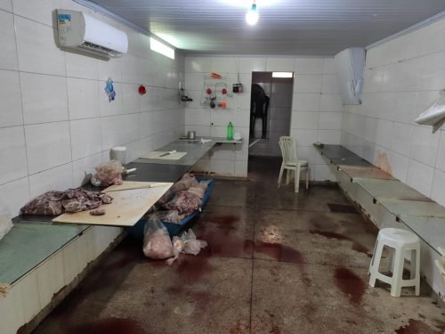Operação apreende 1,5 tonelada de carne imprópria para consumo em Goiânia Operação apreende 1,5 tonelada de carne imprópria para consumo em Goiânia