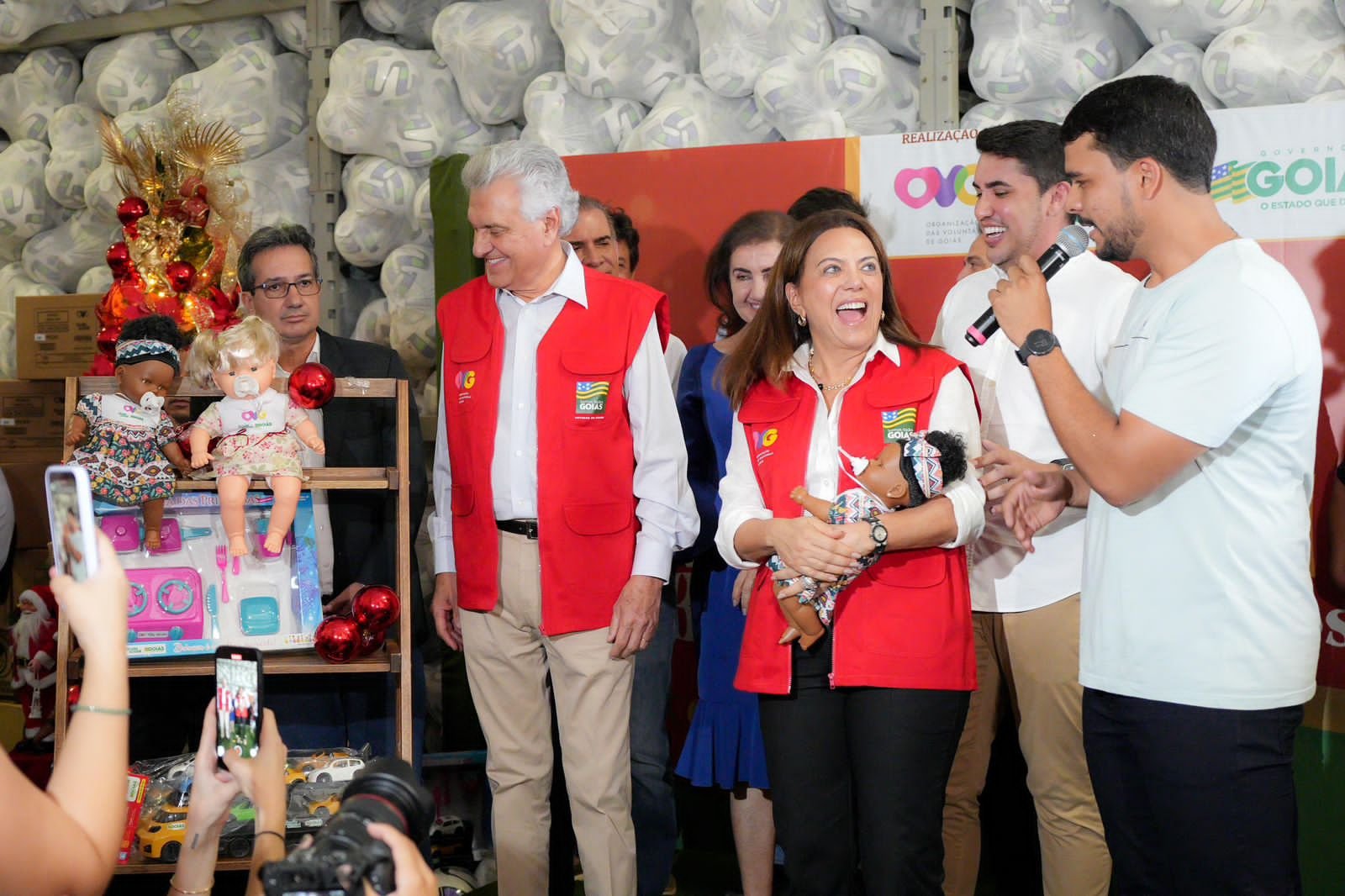 Natal do Bem inicia distribuição de 525 mil brinquedos aos municípios goianos