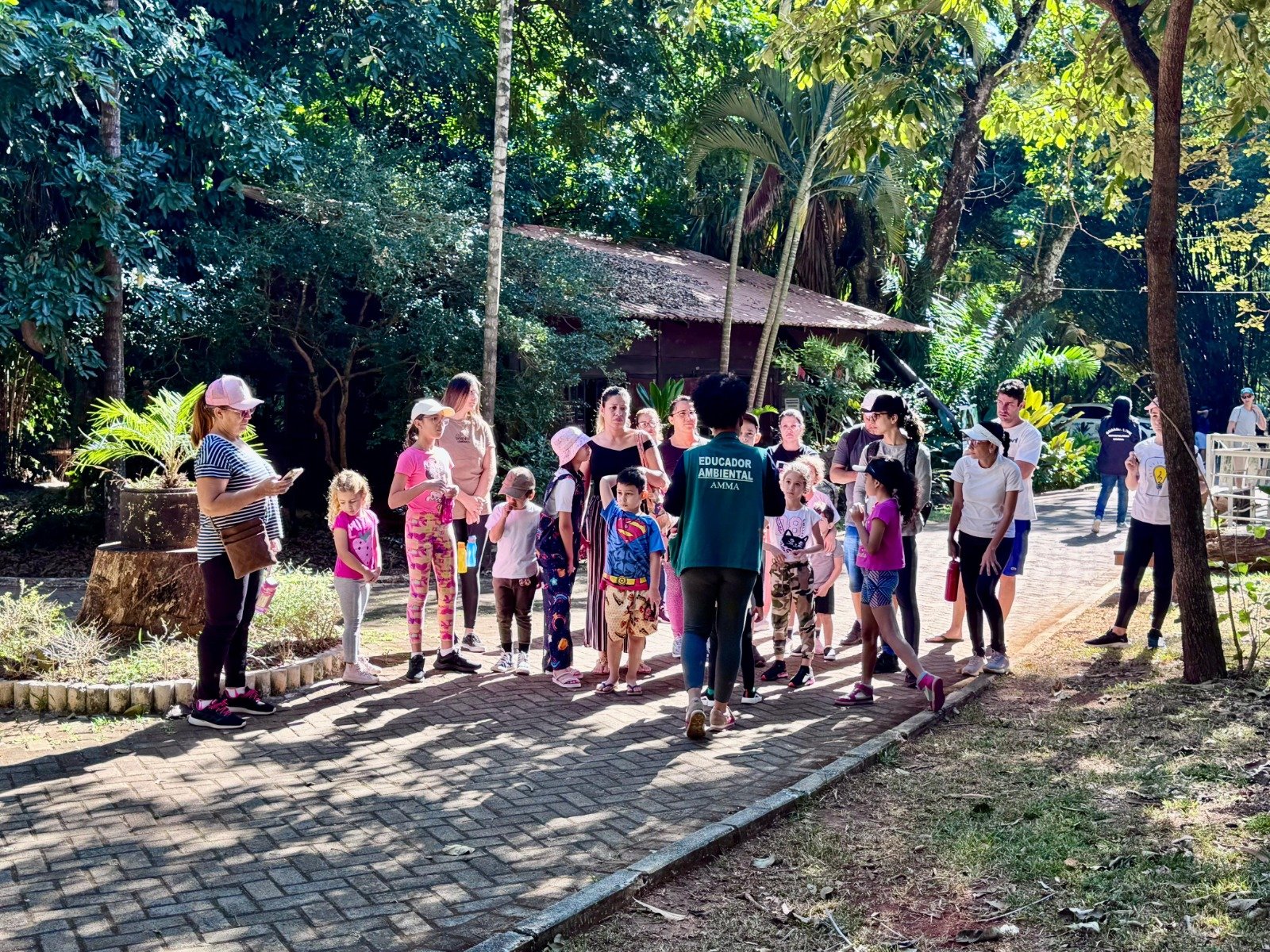 Amma dá início a colônia de férias “Aventura no Parque” e crianças aprendem sobre meio ambiente Amma dá início a colônia de férias “Aventura no Parque” e crianças aprendem sobre meio ambiente