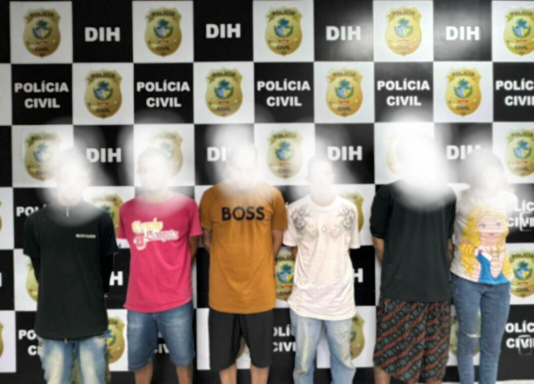Polícia Civil prende seis suspeitos de facção criminosa no Jardim Cerrado IV, em Goiânia Polícia Civil prende seis suspeitos de facção criminosa no Jardim Cerrado IV, em Goiânia
