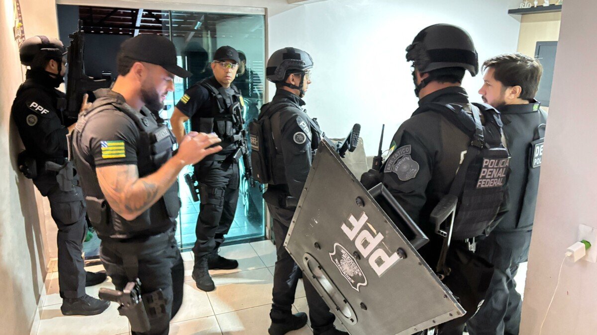 Operação mira organização criminosa com atuação em diferentes estados incluindo Goiás Operação mira organização criminosa com atuação em diferentes estados incluindo Goiás