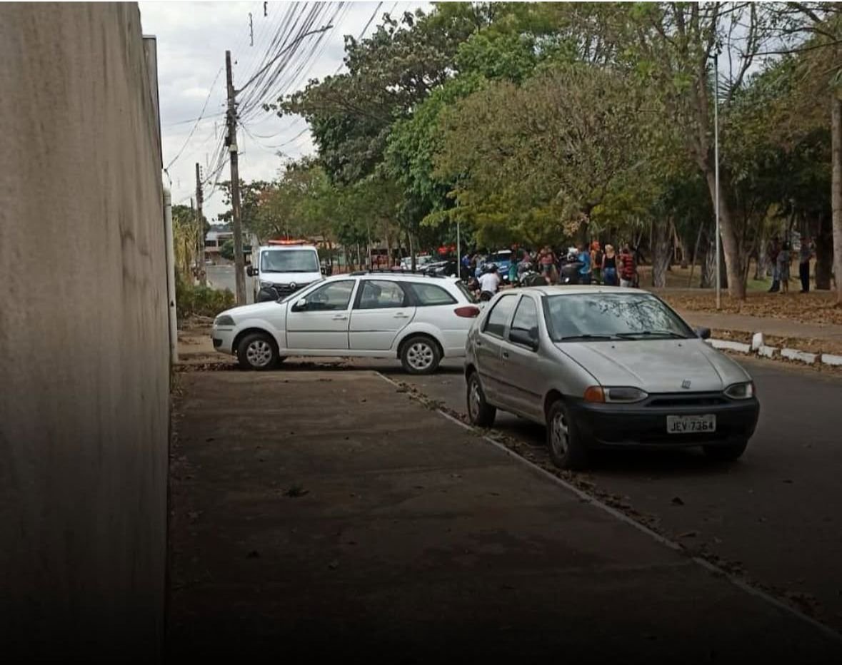 Corpo é encontrado no Parque Oeste Industrial em Goiânia Corpo é encontrado no Parque Oeste Industrial em Goiânia